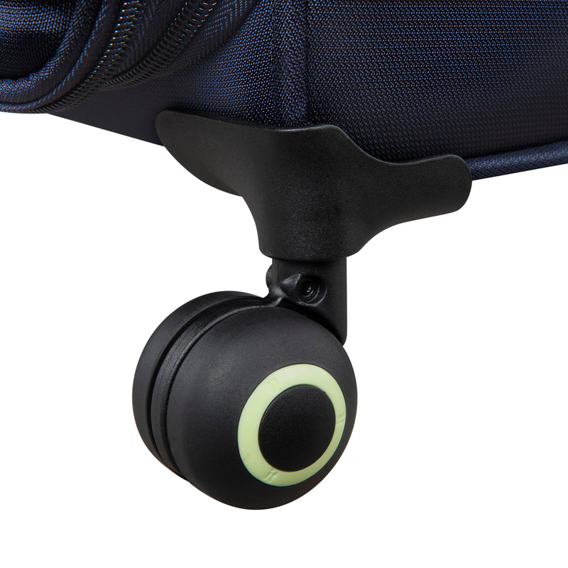 Circulator 32" Softside Checked 8 Wheel Expandable Spinner (Maritime Blue)