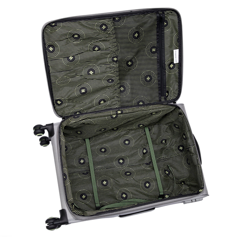 Circulator 3 Piece Softside 8 Wheel Expandable Spinner Luggage Set (Elephant Skin)