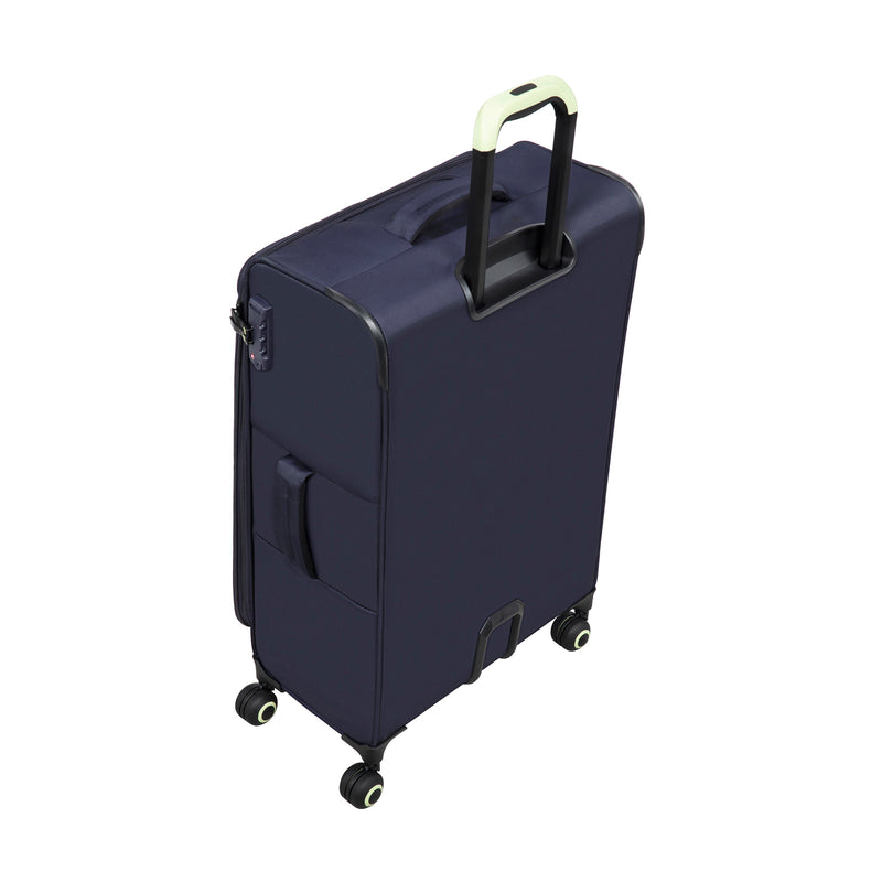 Circulator 28" Softside Checked 8 Wheel Expandable Spinner (Maritime Blue)