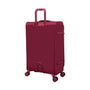 Lustrous Luxe 22" Softside Carry-On 8 Wheel Spinner (French Port)
