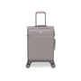 Lustrous Luxe 22" Softside Carry-On 8 Wheel Spinner (Moon Rock)