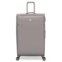 Lustrous Luxe 32" Softside Checked 8 Wheel Spinner (Moon Rock)