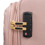 Glimmering 22" Softside Carry-On 8 Wheel Spinner (Mink Gold)