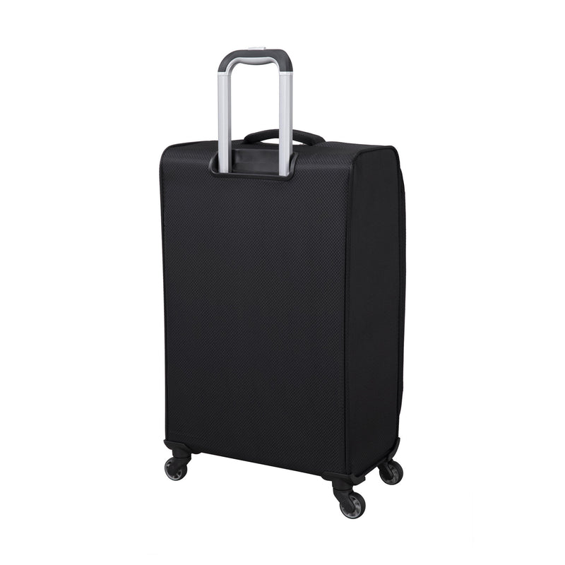 Decisive 27" Softside Checked 4 Wheel Spinner (Black)
