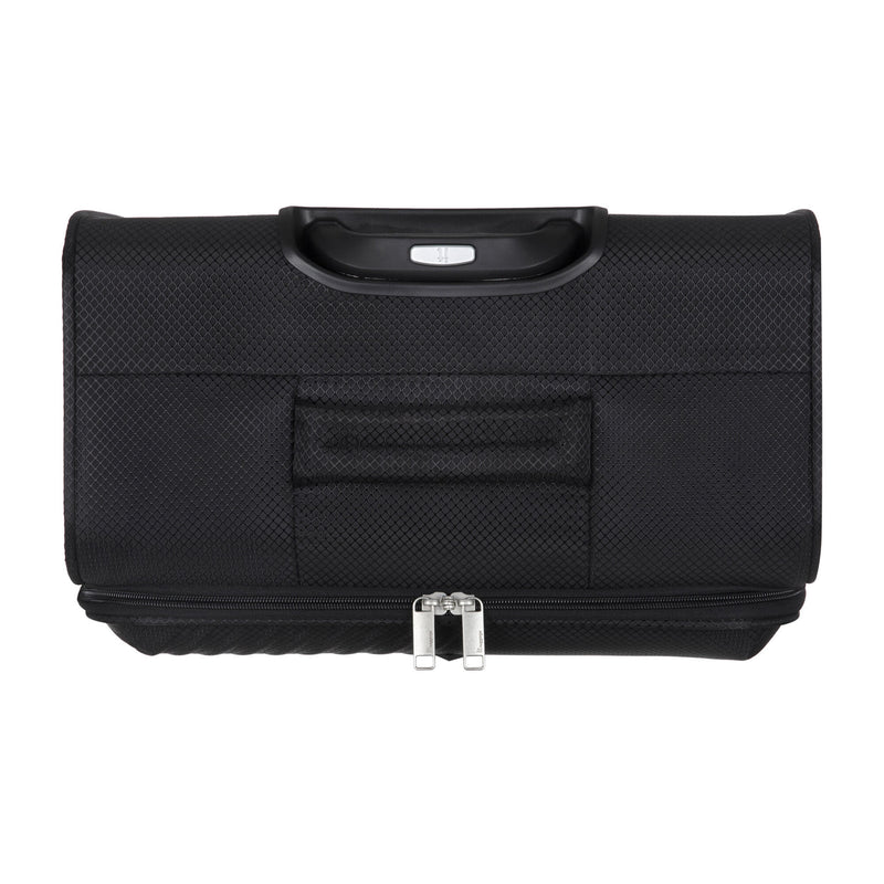 Decisive 27" Softside Checked 4 Wheel Spinner (Black)