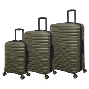 Incremental 3 Piece Hardside 8 Wheel Expandable Spinner Set (Beech)