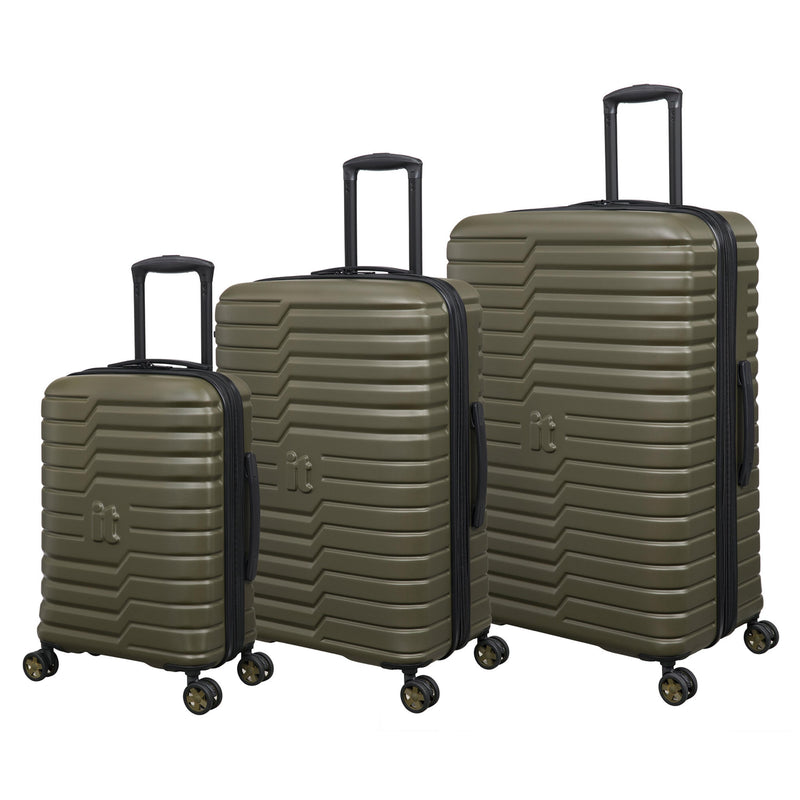 Incremental 3 Piece Hardside 8 Wheel Expandable Spinner Set (Beech)