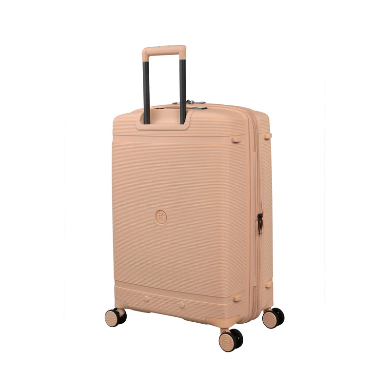 Unanimous 3 Piece Hardside 8 Wheel Expandable Spinner Set (Apricot)