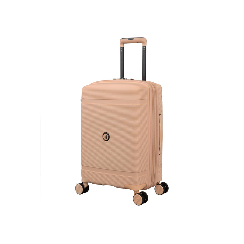 Unanimous 3 Piece Hardside 8 Wheel Expandable Spinner Set (Apricot)