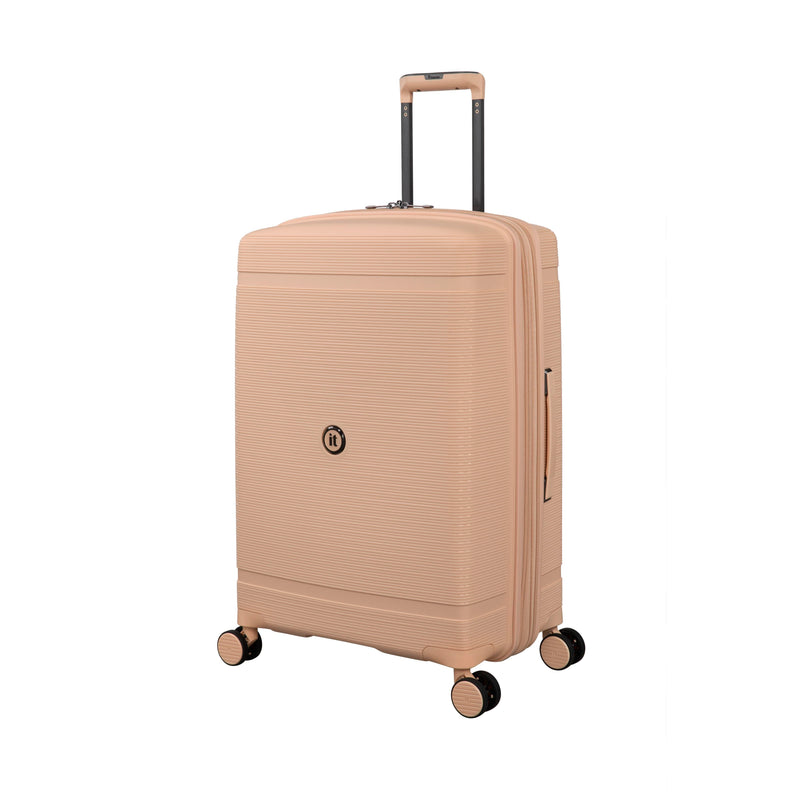 Unanimous 3 Piece Hardside 8 Wheel Expandable Spinner Set (Apricot)