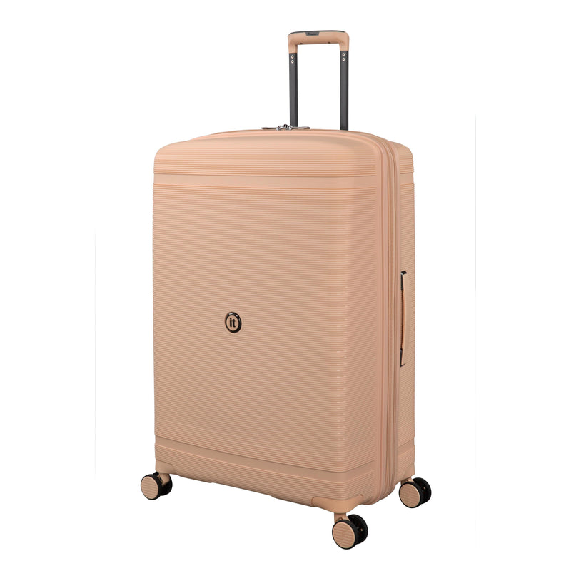 Unanimous 3 Piece Hardside 8 Wheel Expandable Spinner Set (Apricot)