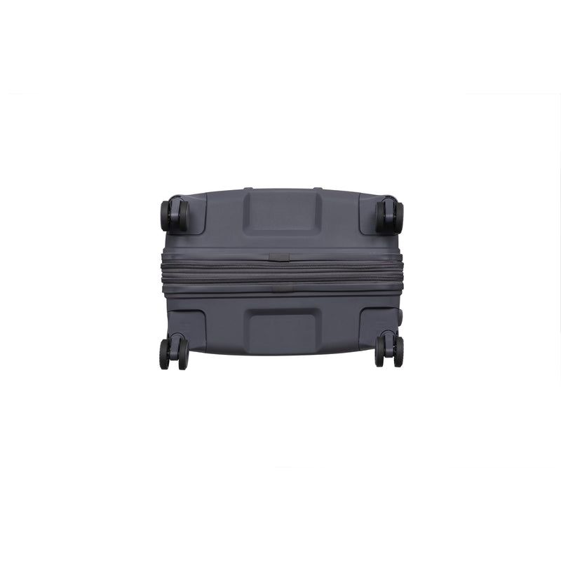 Unanimous 3 Piece Hardside 8 Wheel Expandable Spinner Set (Charcoal)