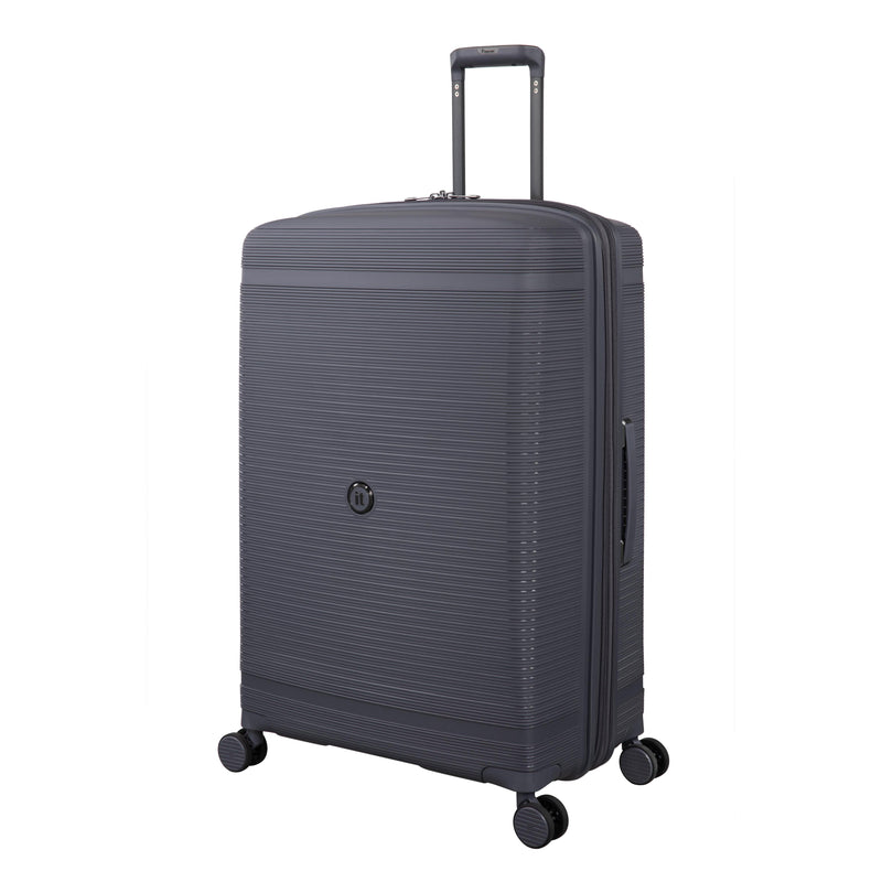 Unanimous 3 Piece Hardside 8 Wheel Expandable Spinner Set (Charcoal)