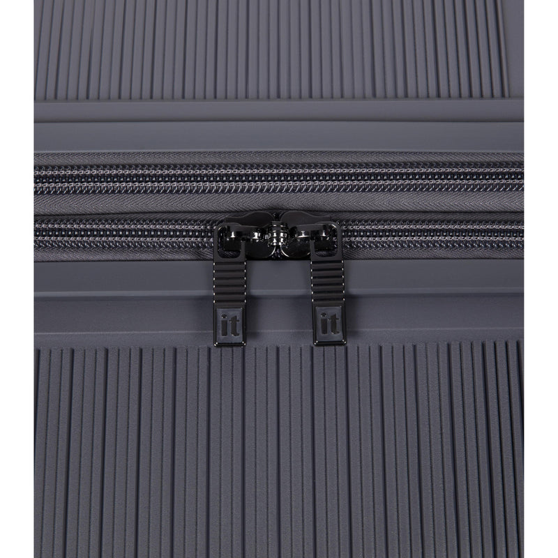 Unanimous 3 Piece Hardside 8 Wheel Expandable Spinner Set (Charcoal)