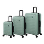 Legion 3 Piece Hardside 8 Wheel Expandable Spinner Set (Iceberg Green)