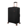 Luxuriant 27" Hardside Checked 8 Wheel Expandable Spinner (Black)