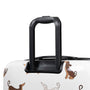 Sheen 28" Hardside Checked 8 Wheel Expandable Spinner (Cream Mini Dachshunds)