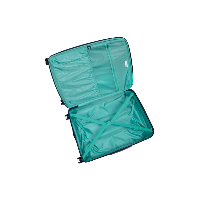 Sheen 2 Piece Hardside 8 Wheel Expandable Spinner Set (Amalfi Blue)