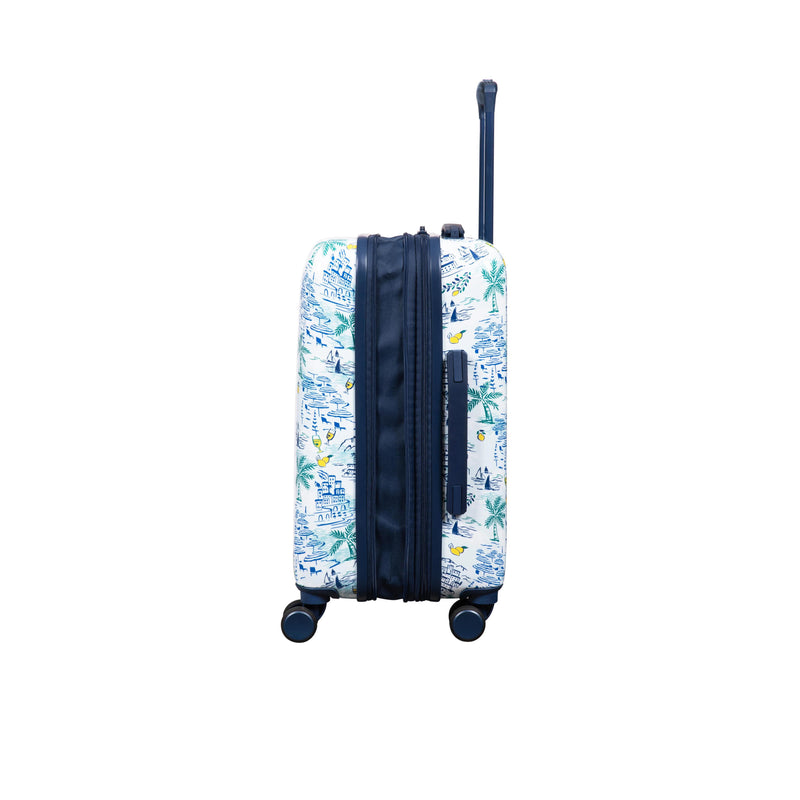 Sheen 2 Piece Hardside 8 Wheel Expandable Spinner Set (Amalfi Blue)