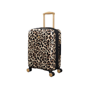 Sheen 2 Piece Hardside 8 Wheel Expandable Spinner Set (Furry Leopard)