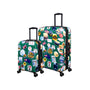Sheen 2 Piece Hardside 8 Wheel Expandable Spinner Set (Travel Stickers)