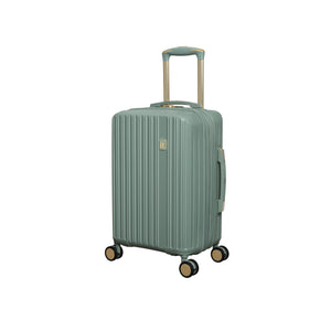 Luxuriant 3 Piece Hardside 8 Wheel Expandable Spinner Set (Iceberg Green)