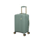 Luxuriant 3 Piece Hardside 8 Wheel Expandable Spinner Set (Iceberg Green)