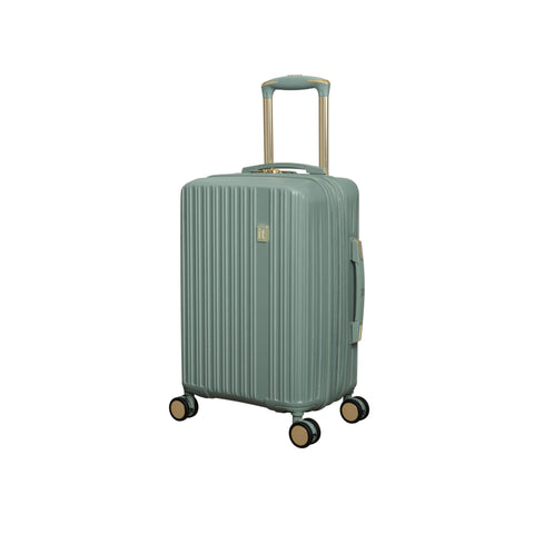 Luxuriant 21" Hardside Carry-On 8 Wheel Expandable Spinner (Iceberg Green)