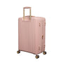 Luxuriant 21" Hardside Carry-On 8 Wheel Expandable Spinner (Rose Sand)