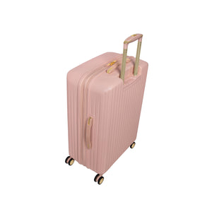 Luxuriant 31" Hardside Checked 8 Wheel Expandable Spinner (Rose Sand)