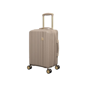 Luxuriant 21" Hardside Carry-On 8 Wheel Expandable Spinner (Vintage Grey)