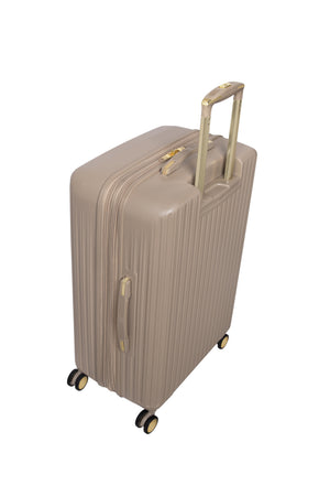 Luxuriant 27" Hardside Checked 8 Wheel Expandable Spinner (Vintage Grey)