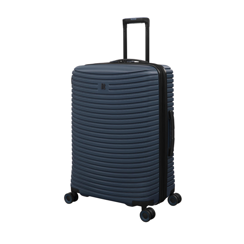 Precursor Titan 27" Hardside Checked 8 Wheel Expandable Spinner (Majolica Blue)