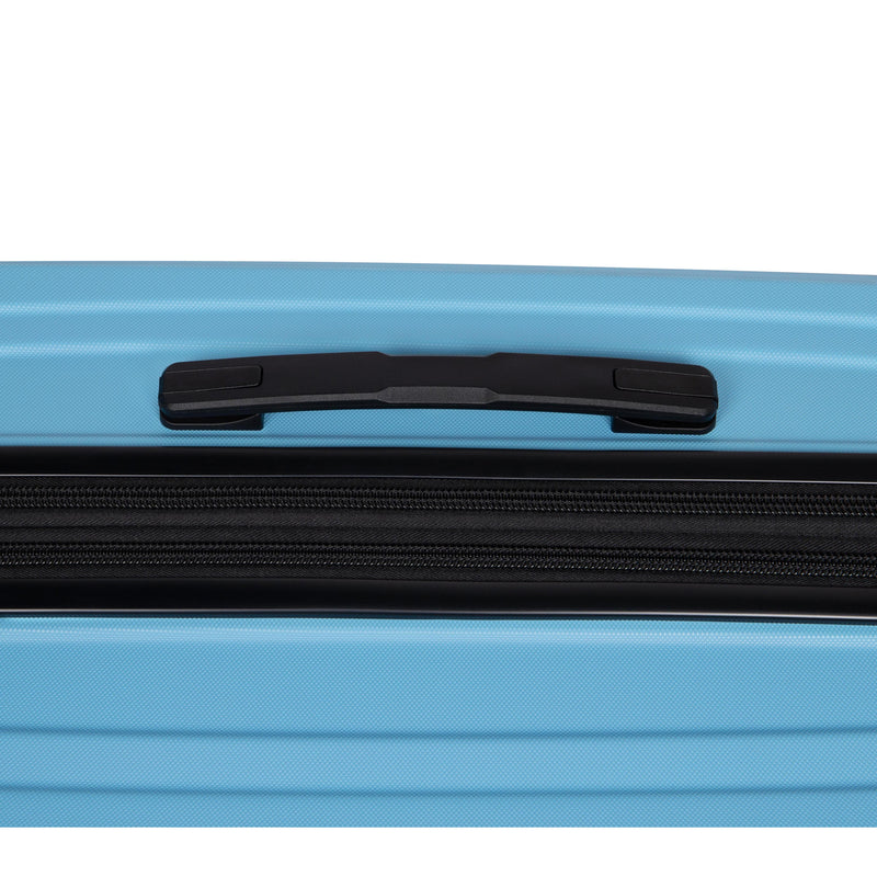 Sensational 2 Piece Hardside 8 Wheel Expandable Spinner Set (Air Blue)