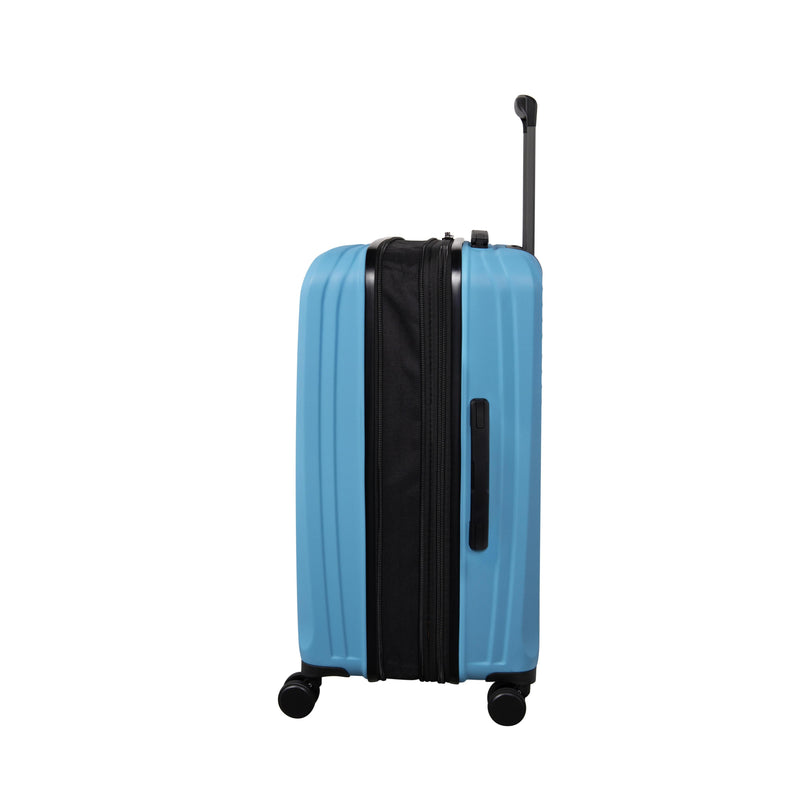 Sensational 2 Piece Hardside 8 Wheel Expandable Spinner Set (Air Blue)
