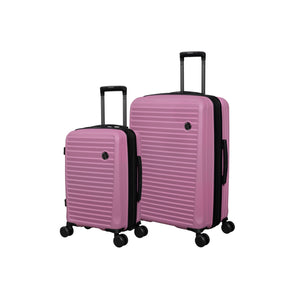 Sensational 2 Piece Hardside 8 Wheel Expandable Spinner Set (Cashmere Rose)