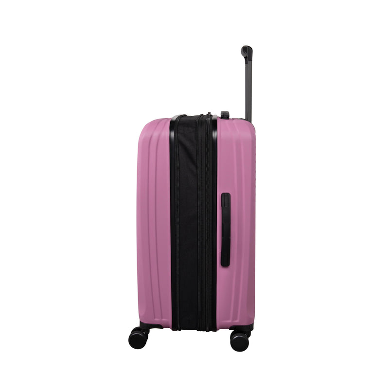 Sensational 2 Piece Hardside 8 Wheel Expandable Spinner Set (Cashmere Rose)