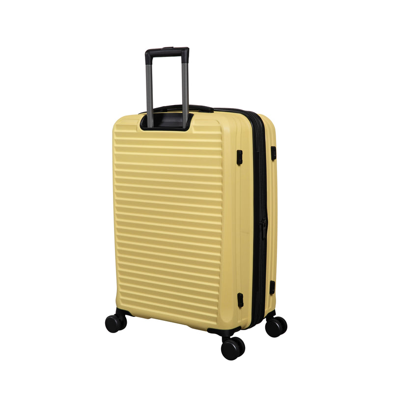 Sensational 2 Piece Hardside 8 Wheel Expandable Spinner Set (Mellow Yellow)