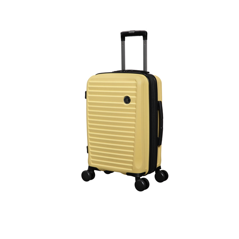 Sensational 2 Piece Hardside 8 Wheel Expandable Spinner Set (Mellow Yellow)