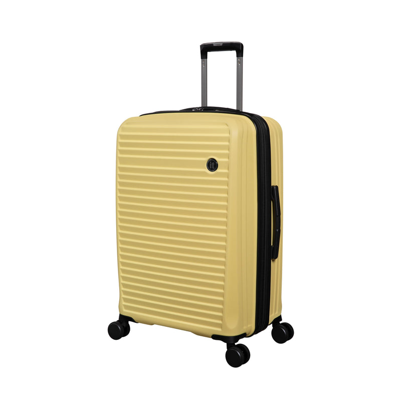 Sensational 2 Piece Hardside 8 Wheel Expandable Spinner Set (Mellow Yellow)