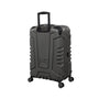 BRITBAG Cherokee II 3 Piece Hardside 8 Wheel Expandable Spinner Set (Dark Grey)