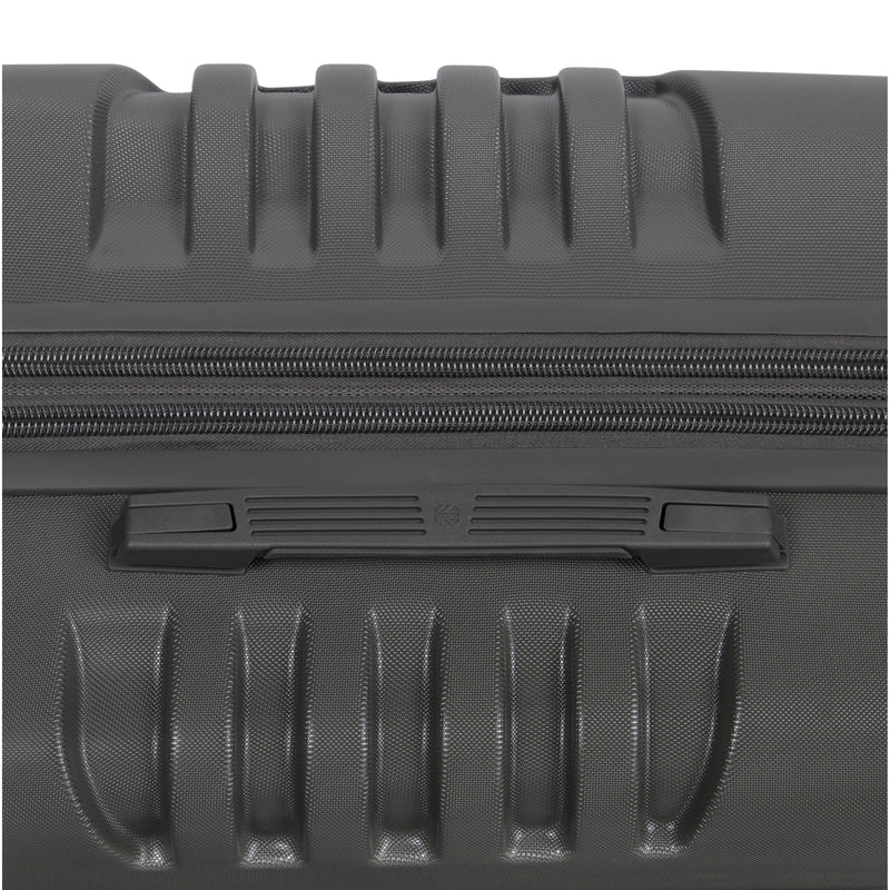 BRITBAG Cherokee II 32" Hardside Checked 8 Wheel Expandable Spinner (Dark Grey)