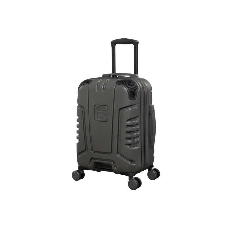 BRITBAG Cherokee II 3 Piece Hardside 8 Wheel Expandable Spinner Set (Dark Grey)