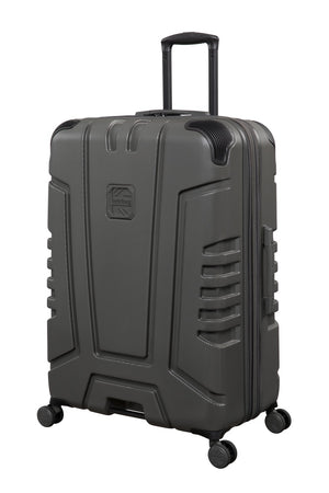 BRITBAG Cherokee II 32" Hardside Checked 8 Wheel Expandable Spinner (Dark Grey)