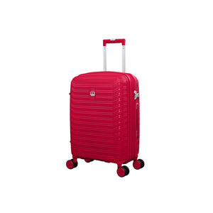 Continuous 22" Hardside Carry-On 8 Wheel Expandable Spinner (Bright Red)