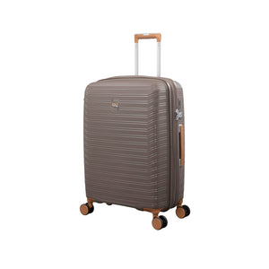 Continuous 26" Hardside Checked 8 Wheel Expandable Spinner (Coffee Quartz)