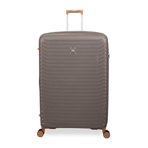 Continuous 34" Hardside Checked 8 Wheel Expandable Spinner (Coffee Quartz)