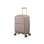 Continuous 4 Piece Hardside Expandable 8 Wheel Spinner Luggage Set with Soft-Pocket Carry-On (Crockery)