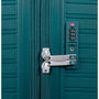 Continuous 26" Hardside Checked 8 Wheel Expandable Spinner (Deep Teal)