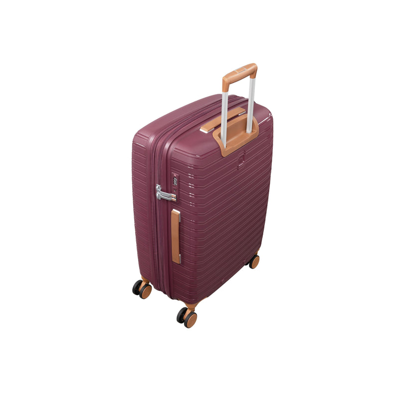 Continuous 4 Piece Hardside Expandable 8 Wheel Spinner Luggage Set (French Port)